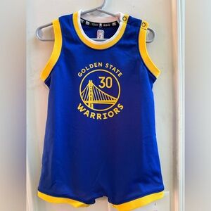 New NBA Golden State Warriors Steph Curry #30 Romper